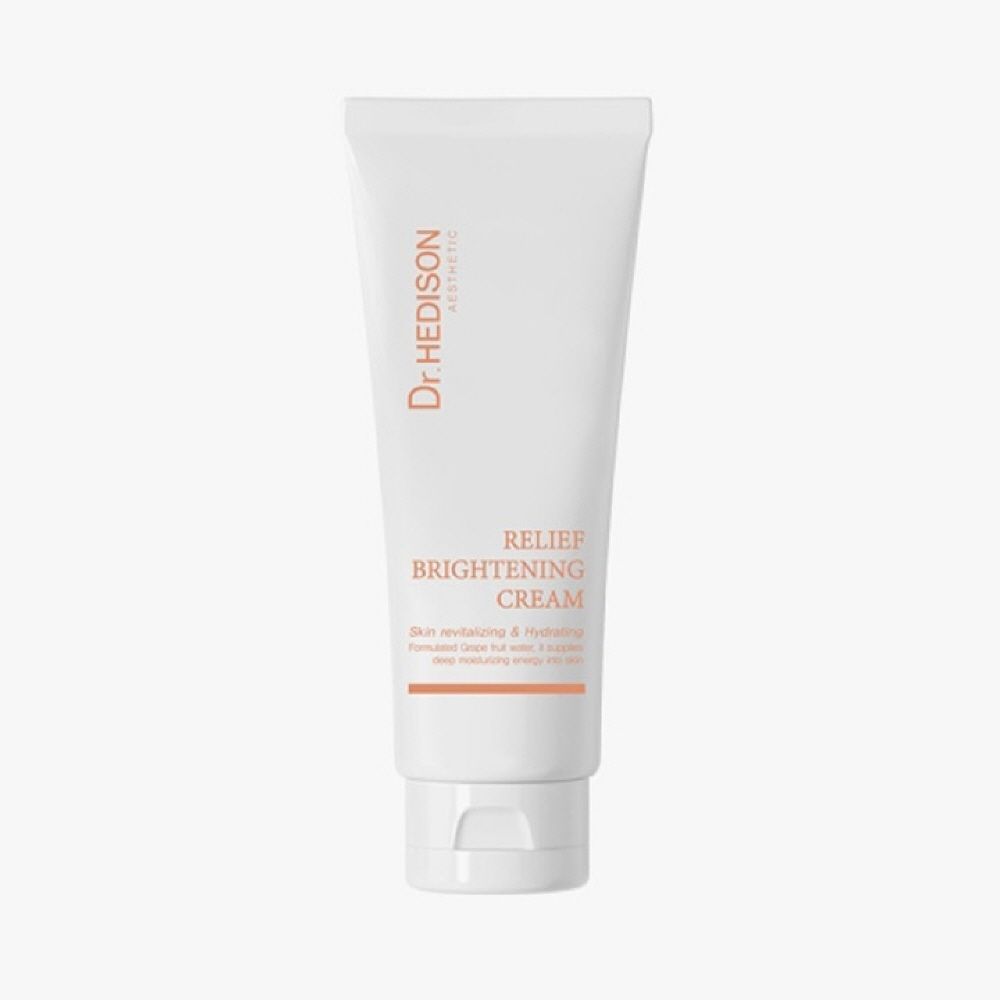 Dr.HEDISON Relief Brightening Cream 200ml K-Beauty Skin Radiance Intense Hydration Moisture Ceramide Cream _ Made in Korea